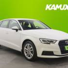 Audi A3 Sportback Business 1,0 TFSI 85 kW S tronic / Adapt. Vakkari / Keyless / Merkkihuollettu / Lohkol&auml;mmi