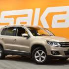 Volkswagen Tiguan Sport &amp; Style 2,0 TDI 103 kW (140 hv) BlueMotion Technology 4MOTION DSG-aut ** Koukku / S&auml;hk&ouml;penkki / Ruskea nahka / Tutkat **