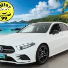 Mercedes-Benz A 200 7G-Tronic AMG-Line - *Ilmainen kotiintoimitus!* - Widescreen / Vakkari / Panorama / Burmester / Apple&amp;Android / Nahka-alcantara Sporttipenkit / KeylessGo / 2x renkaat / Tulossa toimipisteeseen!