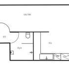 Vuokrataan kerrostalo Yksi&ouml; - Kuopio M&auml;nnist&ouml; Kalevalankatu 49 1h+kk , kerrostalo, 510&nbsp;&euro;/kk, 24&nbsp;m&sup2;