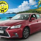 Lexus CT 200h Comfort - *Ilmainen kotiintoimitus!* - Adapt. Vakkari / Kaistavahti / P-kamera / LED-valot / Lohko+puhallin / KeylessGo / 2x renkaat / Juuri tullut Tampereelle!