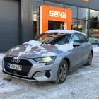 Audi A3 Sportback Business 35 TFSI 110 kW MHEV S tronic ** Adapt. Vakkari / Sporttipenkit / Digimittari / P. Tutka / CarPlay **