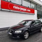 Audi A3 Sportback Attraction 1,4 TFSI 92 kW S tronic Start-Stop S line Business - Huoltokirja, Huollettu 3/ 2025, Katsastettu 2/ 2025, Vakionopeudens&auml;&auml;din, Ilmastointi, Penkinl&auml;mmittimet, Moottoril&auml;mmitin, En