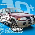 Mitsubishi Pajero Sport 2,5 Invite Power Diesel - Rahoituskorko 3,39% - Ilmainen Kotiintoimitus!! - Vahva vetoapu &ndash; 2800 kg koukussa ja alennusvaihteilla selvit&auml;t jyrkimm&auml;tkin nousut vaivatta!