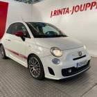 Abarth 500 1,4 T-Jet 135hv Bensiini - Sport-putkisto, Punamusta nahat, Interscope Sound System - Ilmainen kotiintoimitus! - T&auml;h&auml;n autoon ostohetkest&auml; 6 kk t&auml;ysin korotonta ja kulutonta maksuaikaa!