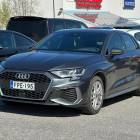 Audi A3 Sportback Business S line 40 TFSI e 150kW S tronic - HUD, Bang&amp;Olufsen, Nahat, Navigointi, Digimittari, Tatu Nylander 0504754956