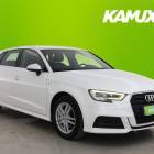 Audi A3 Sportback Pro Business 30 TFSI 85 kW S tronic S-Line / 1-Om Suomi-auto / Adapt.cruise / Nahkapenkit