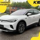Volkswagen ID.4 Pure Performance 125 kW, akku 52kWh / Adapt.vakkari / Lis&auml;l&auml;mmitin / Par Pilot tutkilla / Taloudellinen s&auml;hk&ouml;maasturi!