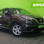 Nissan Juke / SUOMI-auto / Peruutuskamera / LED / Vakkari / Bluetooth / 2x renkaat / Lohkol&auml;mmitin /