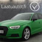Audi A3 Sportback S-line Sport 30 TFSI 85 S tronic Korko alk. 2,99%! * Sport-istuimet / Kamera / Cruise / Erikoisv&auml;ri / Koukku
