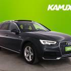 Audi A4 Allroad Juuri huollettu! / Tehokkaalla 200kw koneella! / Panorama / LED / Tutkat / Navi / S&auml;hk&ouml;kontti / Spo
