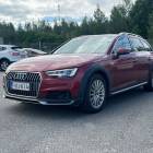 Audi A4 allroad quattro Business Comfort Edition 2,0 TDI 120 kW quattro S tronic - Hyvin huollettu!, Adapt. Vakkari, Matrix LED, Webasto kaukos&auml;&auml;d&ouml;ll&auml;, Sport penkit, Suomi-Auto, Tutkat, taittuva koukku, 2x re