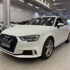 Audi A3 Sportback Business Sport 2,0 TDI 135 kW quattro S tronic ** Suomiauto / ACC / Urheiluistuimet / LED / Keyless / Carplay **
