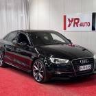 Audi A3 Sedan Open Sky Sport Edition 2,0 TDI 135 kW quattro Panorama / Audi Drive Select / Urh.istuimet / Bi-Xenon / Led-Bar / Cruise / Tutkat / - Asiallinen ja todella n&auml;ytt&auml;v&auml; Audi A3 Sedan Open Sky Sport E