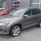 Volkswagen Tiguan Sport &amp; Style 1,4 TSI 90 kW (122 hv) BlueMotion Technology - R-Line, Webasto kaukos&auml;&auml;timell&auml; sek&auml; ajastimella, vetokoukku, 6-CD:n vaihtaja, Bluetooth audio, alcantara-kangasistuimet