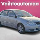 Toyota Corolla 1,6 VVT-i Linea Terra 4ov // V&Auml;H&Auml;N AJETTU L&Ouml;YT&Ouml; // ILMASTOINTI // LEIMAA 8/2026 // KOUKKU