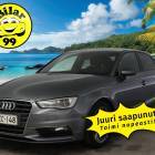 Audi A3 Sedan Business Sport 1,6 TDI 81 kW S tronic * Bang &amp; Olufsen / Flat-bottom ratti / Vakionopeuden s&auml;&auml;din / P-tutkat * - Upealla Grafiitin harmaalla v&auml;rill&auml;!