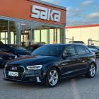 Audi A3 Sportback 40 TDI quattro ** Suomiauto! / Digimittaristo / Adaptiivinen vakkari / Vetokoukku / LED / Sporttipenkit**