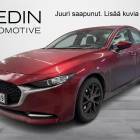 Mazda 3 Sedan 2,0 (180hv) M Hybrid Skyactiv-X Elegance AT White *** TALVIALE Rahoitus 2.99% (+kulut)