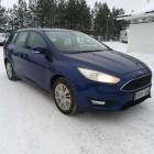 Ford Focus 1,0 EcoBoost 100 hv Start/Stop M5 Trend Wagon - 14 p&auml;iv&auml;n palautusoikeus - L&auml;mmitett&auml;v&auml; tuulilasi, Vetokoukku, Ilmastointi, Moottorinl&auml;mmitin ja Kahdet renkaat - J. autoturva