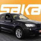 BMW X3 F25 xDrive30d A M SPORT ** Webasto / Vetokoukku / Sporttinahat / P.Kamera / Prof.Navi / Comf. Access / Adapt. Xenon **