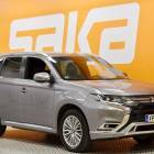 Mitsubishi Outlander PHEV Instyle Business 4WD 5P ** Merkkihuollot / Vetokoukku / Nahkasisusta / 360&deg; / P-tutkat / LED / S&auml;hk&ouml;kontti / Ratinl&auml;mmitin **