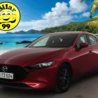 Mazda 3 Hatchback 2,0 (180hv) M Hybrid Skyactiv-X Elegance Business MT Red * ACC / HUD / P.kamera / Muistipenkki * - Bose / LED / Navi / 1.Om Suomi-auto / Kahdet renkaat aluvanteilla / Merkkihuollettu / Huipp