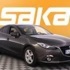Mazda 3 2,2 (150) SKYACTIV-D Premium Plus ** Myyd&auml;&auml;n huutokaupat.com / HUD / Nahkasisusta / Webasto / Bose / Navi / RVM **