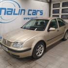 Volkswagen Bora 1.6, ilmastointi, 2 x hyv&auml;t renkaat, s&auml;&auml;nn&ouml;llisesti huollettu.