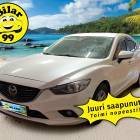Mazda 6 Sedan 2,5 SKYACTIV-G Luxury 6AT 4ov SD1 * ACC / BOSE / Muistipenkit / Navi / Nahat / Koukku* - Hyvin huollettu / Huippuvarusteet