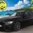 BMW 335 F31 Touring 335d A xDrive M-Sport * Proffanavi / HarmanKardon / S-luukku / Sporttipenkit / Koukku * - Connected Drive / Musta sis&auml;kattoverhoilu / Kangas-alcantara