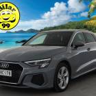 Audi A3 Sportback Business S line 40 TFSI e 150kW S tronic * ACC / Muistipenkki / Panorama / P-Kamera / Nardo Grey / KeylessGo * - 1.Om Suomi-auto / Akku kuntotarkastettu / Kahdet renkaat aluvanteilla / Hyv&auml;t