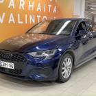 Audi A3 Sportback Business 35 TFSI 110 kW S tronic ** Urheiluistuimet / LED / Tutkat / Carplay / Vakkari / 2x Renkaat **