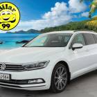 Volkswagen Passat Variant Comfortline 2,0 TDI 110 kW DSG * Webasto / ACC / LED / P.Tutkat / Navi * - Suomi-auto / Kahdet renkaat aluvanteilla