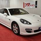 Porsche Panamera 3,0 V6 Diesel Aut. Suomi-Auto / V&auml;h&auml;n ajettu / PASM / PSM / Cruise / Nahat / 8-suunt.istuimet / 19" ja 18" alut - N&auml;ytt&auml;v&auml; ja siistikuntoinen Porsche Panamera 3,0 V6 Diesel Automaatti Suomi-historiall