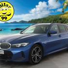 BMW 330 G21 Touring 330e xDrive A M Sport * ACC / 360&deg; / H&amp;K / Muistipenkki / Comfort Access / Navi / Facelift * - 1.Om Suomi-auto / Akku kuntotarkastettu / Kahdet renkaat aluvanteilla