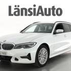 BMW 330 G21 Touring A xDrive Business Luxury - Juuri saapunut huippuyksil&ouml;! / Merkkihuollettu, viimeisin 1/2026 / Harman&amp;Kardon / BMW Laser / Adapt. vakkari / Koukku / Kamera / HUD **** Maksuaika 84 kk / k&auml;si