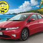 Honda Civic 5D 1,8i GT Business * Vakkari / P.tutka / Puolinahat / Lohko+Sis&auml; / Auto.Ilmastointi * - Suomi-auto / Kahdet renkaat aluvanteilla