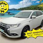 Mitsubishi Outlander PHEV Instyle Navi Business 4WD 5P *Vakkari* / *Nahkapenkit*/ *L&auml;mmitett&auml;v&auml; ratti* - Sopu kilsat / Huippu varusteet / Juuri katsastettu!