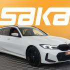 BMW 330 G21 Touring 330e xDrive Business M Sport ** Vetokoukku / HUD / H&amp;K / ACC / 360&deg; / Panorama / Konjakki Nahat / BLIS **