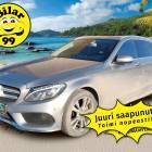 Mercedes-Benz C 180 T A AMG Premium Edition * / 1-Omisteinen Suomi-auto / Vetokoukku / S&auml;hk&ouml;penkki *
