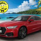 Audi A7 Business Sport 50 TFSI e quattro S tronic Electrified Edition S Line * Adapt.Vakkari / LED / Puolinahkasisusta / Sporttipenkit / Navi - S Line / Akku kuntotarkastettu / Kahdet renkaat aluvanteilla / D