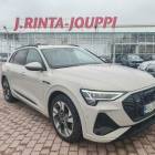 Audi e-tron S line 50 quattro - 3kk lyhennysvapaa - Akkutesti 93,1%, S-Line, Adapt.vakkari, Panorama, LED-valot, S&auml;hk&ouml;penkit, Nahka/Alcantara, Tutkat, S&auml;hk&ouml;luukku yms. - J. autoturva