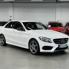 Mercedes-Benz C 180 A Edition AMG-Styling ** Suomi-auto / ILS-LED / Nahkasisusta / P-Tutkat / Sporttipenkit **