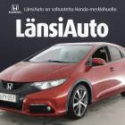 Honda Civic Tourer 1,8i Lifestyle Business HID - Juuri Saapunut Suomi-Auto! / Huollettu ja Katsastettu 9/2025! / Moottorinl&auml;mmitin / Vetokoukku / Peruutuskamera / Pys&auml;k&ouml;intitutkat / Tervetuloa Kaupoille! **** Mak