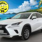 Lexus NX 300h AWD Business * ACC / Puolinahat / Kaistavahti / P.kamera / LED / Apple&amp;Android / Facelift * - HULLUT AVAJAISHULINAT 3,29 % KORKOTARJOUS - Kahdet renkaat aluvanteilla / Merkkihuollettu