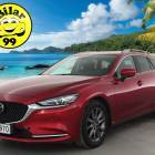 Mazda 6 Sport Wagon 2,0 (165) SKYACTIV-G Vision 6AT 5ov ZQ1 * ACC / Lohko / HUD / P.Kamera / Apple/Android * - HULLUT AVAJAISHULINAT 3,29 % KORKOTARJOUS - 1.Om Suomi-auto / kahdet Renkaat
