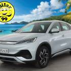 BYD Atto 3 Design * ILP / Panorama / 360 / ACC / LED / S&auml;hk&ouml;penkit / Navi / Kaistavahti / Keyless * - HULLUT AVAJAISHULINAT 3,29 % KORKOTARJOUS - 2x Latauskaapelit