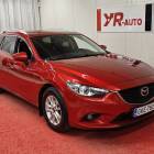 Mazda 6 Sport Wagon 2,0 (145) SKYACTIV-G Premium Plus Business 6MT 5ov Navi / Cruise / Xenon / Tutkat / Kaistavahti / Lohkol&auml;mmitin / Vetokoukku / 17" ja 16" alut - Asiallinen ja mukavasti varusteltu Mazda Ma