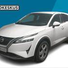 Nissan Qashqai MHEV 158 Xtronic-Autom. 2WD N-Connecta 7" TFT - 1 omistaja / Mukautuva vakionop.s&auml;&auml;din / 360 kamera / &Auml;lypuhelimen peilaustoiminto / L&auml;mmitett&auml;v&auml; ohjauspy&ouml;r&auml; / L&auml;mp&ouml;paketti